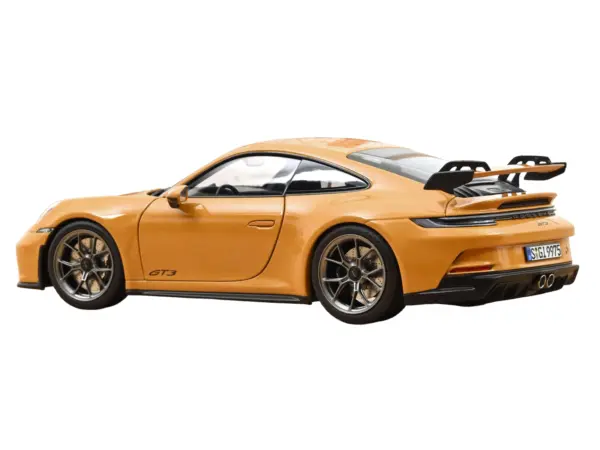 2021 Porsche 911 GT3 Bahama Yellow 1/18 Diecast Model Car by Norev #5