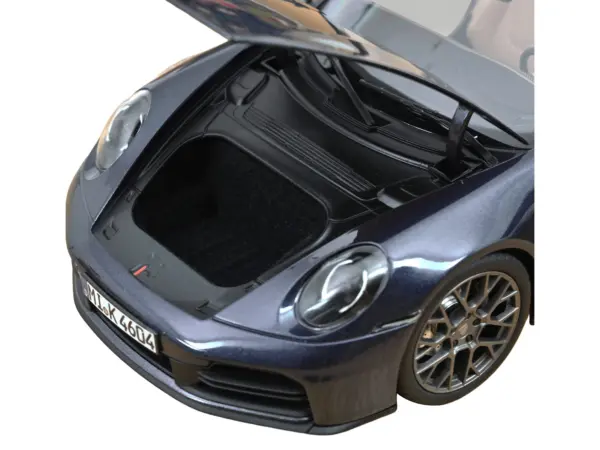 2024 Porsche 911 Carrera S Cabriolet Yachting Blue Metallic 1/18 Diecast Model Car by Norev #3