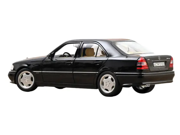 1993 Mercedes-Benz C36 AMG Black Metallic 1/18 Diecast Model Car by Norev #5