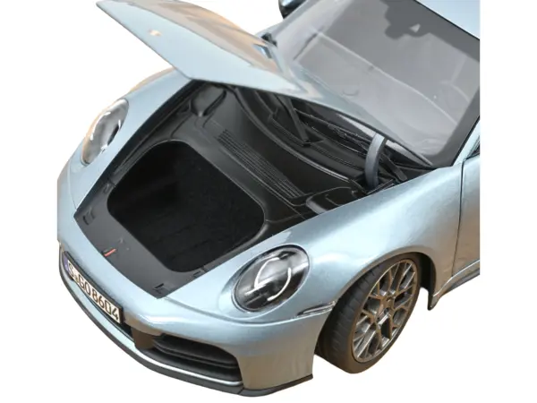 2024 Porsche 911 Carrera Polar Silver Metallic 1/18 Diecast Model Car by Norev #3