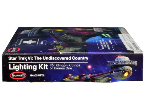 Skill 2 Model Kit Lighting Kit for Klingon Kronos One Spaceship "Star Trek VI: The Undiscovered Country" (1991) Movie 1/350 Scale Model by Polar Lights #3
