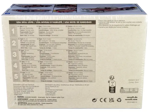 Level 4 Model Kit 1976 Chevrolet Sports Stepside 4x4 Pickup Truck 1/24 Scale Model by Revell #4