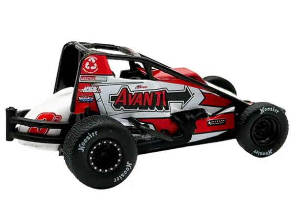 USAC Sprint Car #3P Kyle Cummins "Avanti" Champion "USAC Sprint Car National Championship" (2025) 1/64 Diecast Model Car by ACME #3