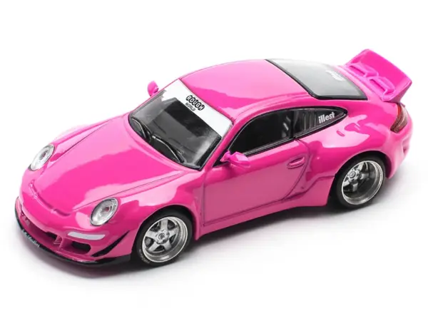 RWB 997 Pink 1/64 Diecast Model Car by Pop Race #3