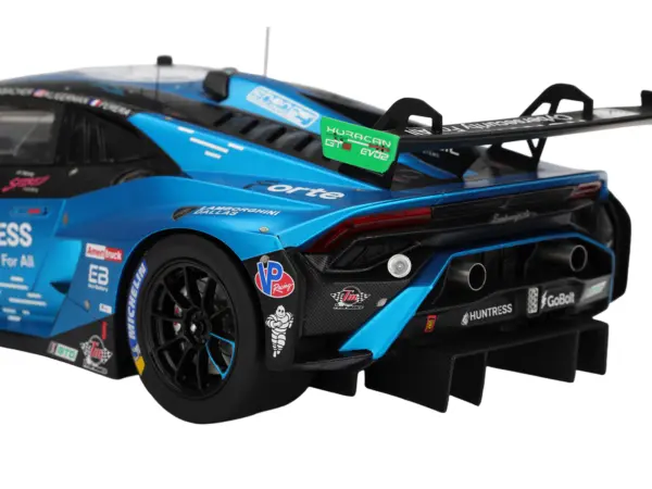 Lamborghini Huracan GT3 EVO2 #78 Mario Farnbacher - Misha Goikhberg - Parker Kligerman - Franck Perera "Forte Racing" IMSA "24 Hours of Daytona" (2025) 1/18 Model Car by Top Speed #4