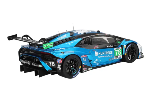 Lamborghini Huracan GT3 EVO2 #78 Mario Farnbacher - Misha Goikhberg - Parker Kligerman - Franck Perera "Forte Racing" IMSA "24 Hours of Daytona" (2025) 1/18 Model Car by Top Speed #5