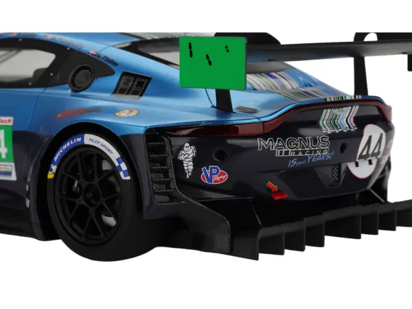 Aston Martin Vantage GT3 EVO #44 Andy Lally - John Potter - Spencer Pumpelly - Nicki Thiim "Magnus Racing" IMSA "24 Hours of Daytona" (2025) 1/18 Model Car by Top Speed #4