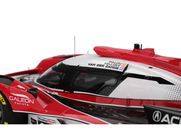 Acura ARX-06 #93 Alex Palou - Renger van der Zande - Nick Yelloly "Acura Meyer Shank Racing" 3rd Place GTP IMSA "12 Hours of Sebring" (2025) 1/18 Model Car by Top Speed #2