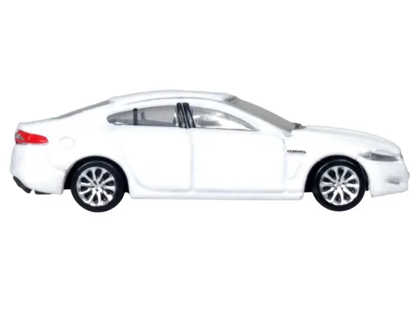 Jaguar XF RHD (Right Hand Drive) Polaris White 1/148 (N) Scale Diecast Model Car by Oxford Diecast #3