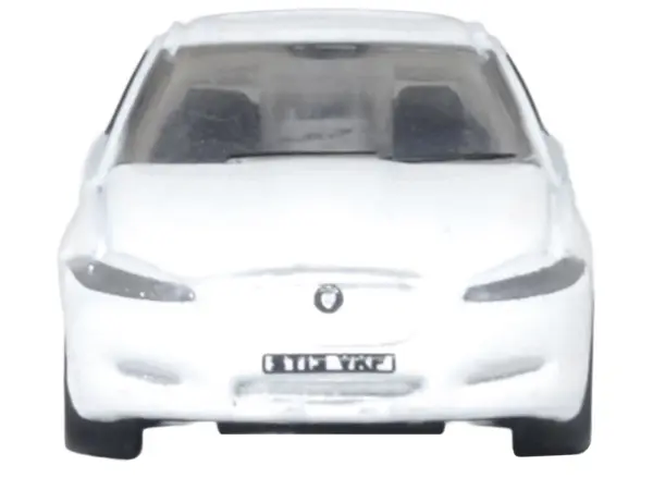Jaguar XF RHD (Right Hand Drive) Polaris White 1/148 (N) Scale Diecast Model Car by Oxford Diecast #4