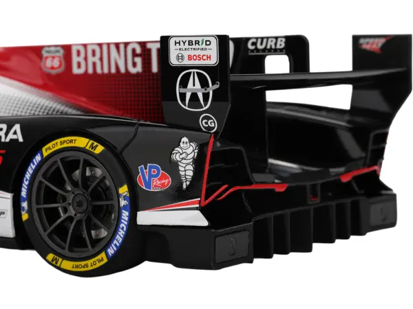 Acura ARX-06 #93 Alex Palou - Renger van der Zande - Nick Yelloly "Acura Meyer Shank Racing" 3rd Place GTP IMSA "12 Hours of Sebring" (2025) 1/18 Model Car by Top Speed #4