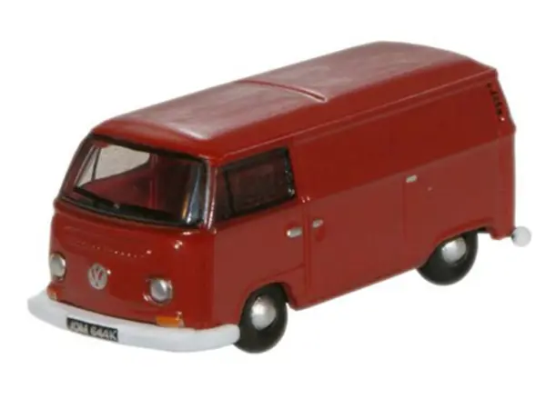 Volkswagen T2 Van Senegal Red 1/148 (N) Scale Diecast Model Car by Oxford Diecast #2