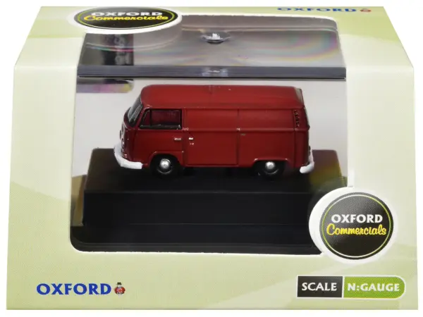 Volkswagen T2 Van Senegal Red 1/148 (N) Scale Diecast Model Car by Oxford Diecast #3