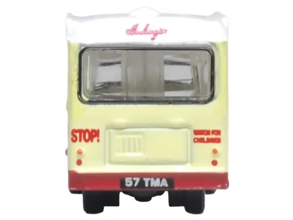 Bedford CA Ice Cream Van "Hockings Dairy Cream Ice" Cream with White Top 1/148 (N) Scale Diecast Model Car by Oxford Diecast #4