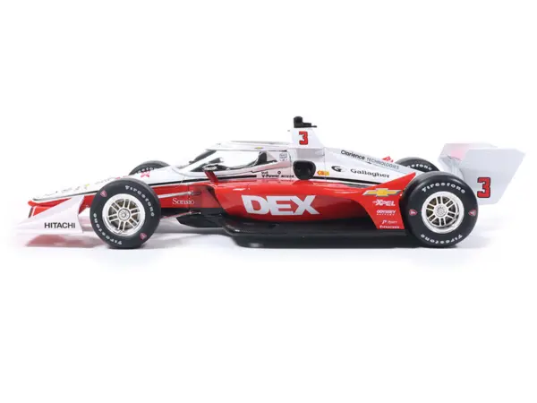 Dallara IndyCar #3 Scott McLaughlin "DEX" Team Penske (Road Course Configuration) "NTT IndyCar Series" (2026) 1/18 Diecast Model Car by IXO Models #2
