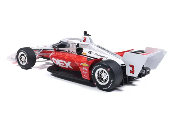 Dallara IndyCar #3 Scott McLaughlin "DEX" Team Penske (Road Course Configuration) "NTT IndyCar Series" (2026) 1/18 Diecast Model Car by IXO Models #3