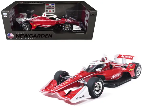 Dallara IndyCar #2 Josef Newgarden "Astemo" Team Penske (Road Course Configuration) "NTT IndyCar Series" (2026) 1/18 Diecast Model Car by IXO Models #1