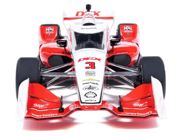 Dallara IndyCar #3 Scott McLaughlin "DEX" Team Penske (Road Course Configuration) "NTT IndyCar Series" (2026) 1/18 Diecast Model Car by IXO Models #4