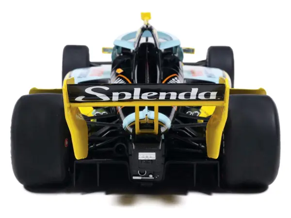 Dallara IndyCar #21 Christian Rasmussen "Splenda" Ed Carpenter Racing (Road Course Configuration) "NTT IndyCar Series" (2026) 1/18 Diecast Model Car by IXO Models #5