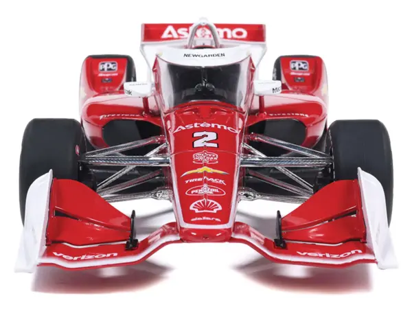 Dallara IndyCar #2 Josef Newgarden "Astemo" Team Penske (Road Course Configuration) "NTT IndyCar Series" (2026) 1/18 Diecast Model Car by IXO Models #4