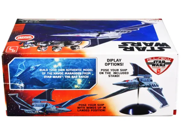 Skill 2 Model Kit Havoc Marauder Space Ship "Star Wars: The Bad Batch" (2021-Current) TV Series 1/144 Scale Model by AMT #2