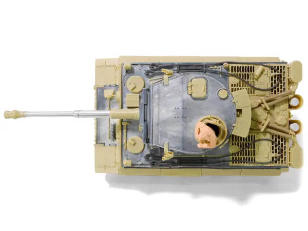 Skill 4 Model Kit German Sd.Kfz.181 Pz.Kpfw VI Tiger I (Early Production Model) Heavy Tank "Schwere Panzerabteilung 505 No. 100 Kursk" (July 1943) 1/32 Scale Model by Metal Proud #5