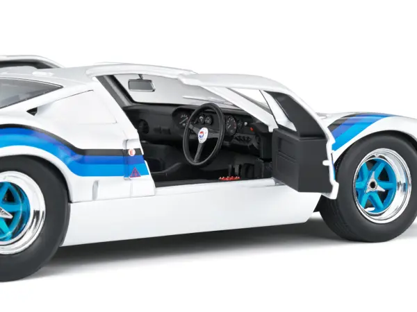 Ford GT40 MK.1 RHD (Right Hand Drive) #19 Emilio Marta "Angola Championship" (1973) "Competition" Series 1/18 Diecast Model Car by Solido #3