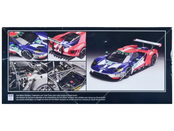 Level 4 Model Kit Ford GT "24 Hours of Le Mans" (2017) 1/24 Scale Model by Revell #3