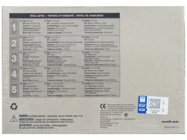 Level 4 Model Kit Ford GT "24 Hours of Le Mans" (2017) 1/24 Scale Model by Revell #4