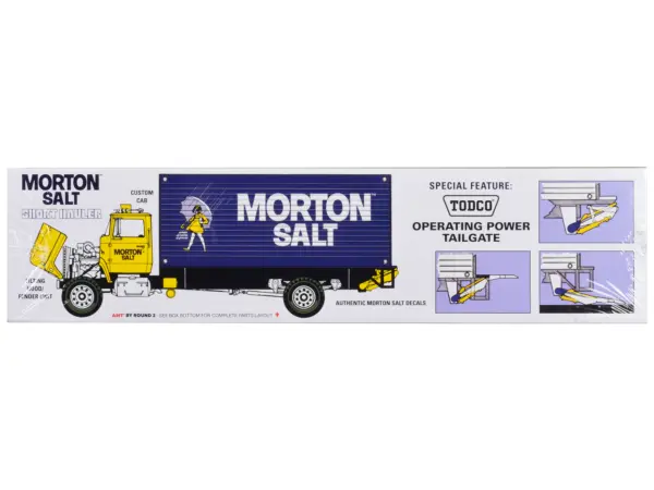 Skill 3 Model Kit Ford Louisville Line Short Hauler "Morton Salt" 1/25 Scale Model by AMT #2