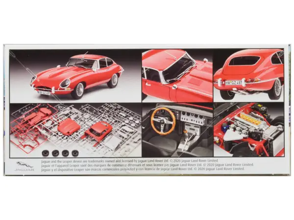 Level 5 Model Kit Jaguar XK-E (E-Type) 1/24 Scale Model by Revell #3