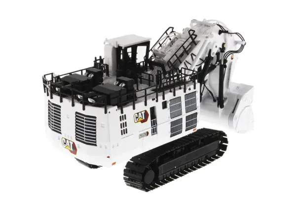 CAT Caterpillar 6060 Hydraulic Mining Front Shovel Coal Configuration White "High Line Series" 1/87 (HO) Scale Diecast Model by Diecast Masters #2