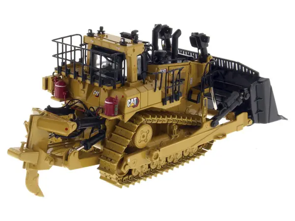 CAT Caterpillar D10 Track Type Dozer Yellow "High Line Series" 1/50 Diecast Model by Diecast Masters #4