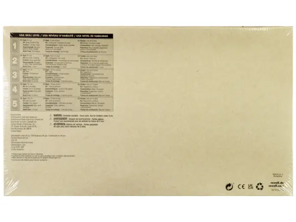 Level 4 Model Kit McDonnell Douglas F-15C Eagle Fighter Aircraft 1/48 Scale Model by Revell #5