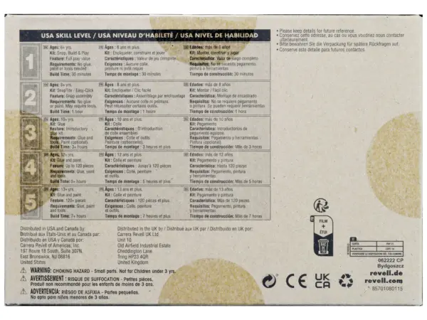 Level 4 Model Kit 1981 Chevrolet Camaro Z/28 1/25 Scale Model by Revell #4