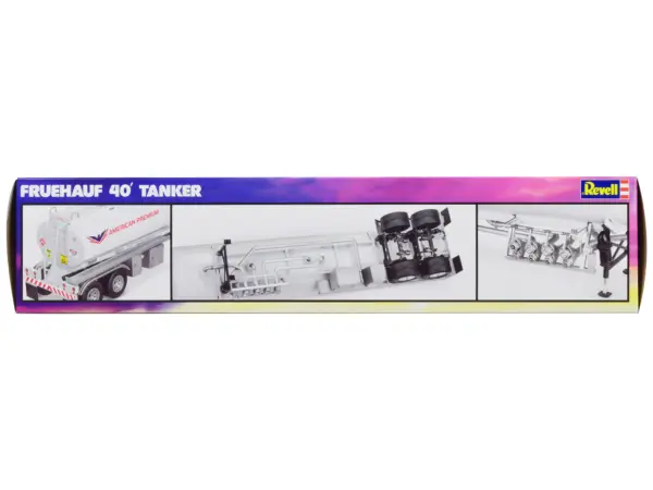 Level 4 Model Kit Fruehauf 40' Tanker Trailer 1/32 Scale Model by Revell #4