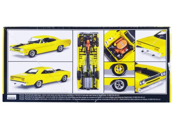 Level 4 Model Kit 1970 Plymouth Road Runner 1/24 Scale Model by Revell #3