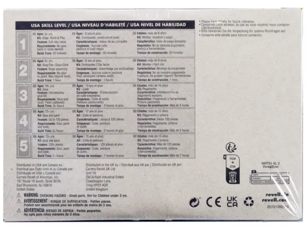 Level 4 Model Kit 1970 Plymouth Road Runner 1/24 Scale Model by Revell #4