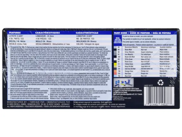 Level 5 Model Kit Lincoln Mark VII LSC Pro Street 1/25 Scale Model by Revell #2