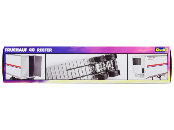 Level 4 Model Kit Fruehauf 40' Refrigerated Trailer "Polar ICE" 1/32 Scale Model by Revell #4