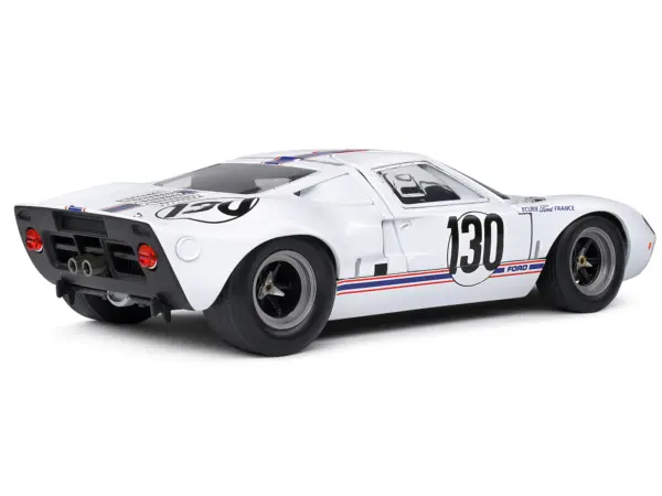 Ford GT40 MK1 #130 Henri Greder - Jean-Michel Giorgi "Targa Florio" (1967) "Competition" Series 1/18 Diecast Model Car by Solido #5