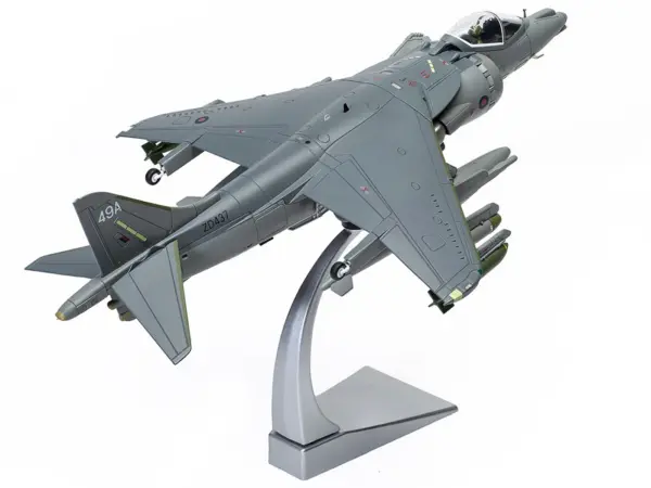 British Aerospace Harrier GR7A Aircraft "Michelle RAF No.1 Squadron Operation Herrick RAF Kandahar Afghanistan" (2007) Royal Air Force "The Aviation Archive" Series 1/48 Diecast Model by Corgi #2