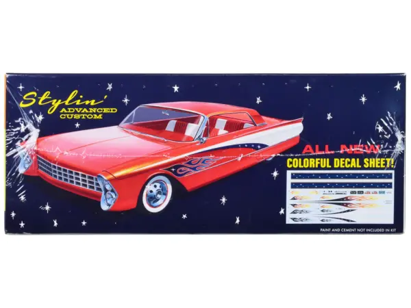 Skill 2 Model Kit 1961 Ford Galaxie Hardtop 3-in-1 Kit 1/25 Scale Model by AMT #3
