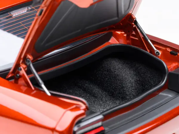 2022 Dodge Challenger R/T Scat Pack Widebody Sinamon Stick Orange 1/18 Model Car by Autoart #5