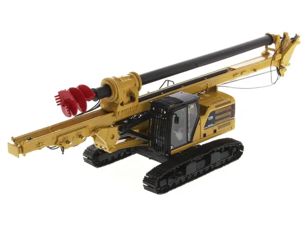 CZM EK160 Cylinder Crowd Drilling Rig Yellow "High Line" Series 1/50 Diecast Model by Diecast Masters #3