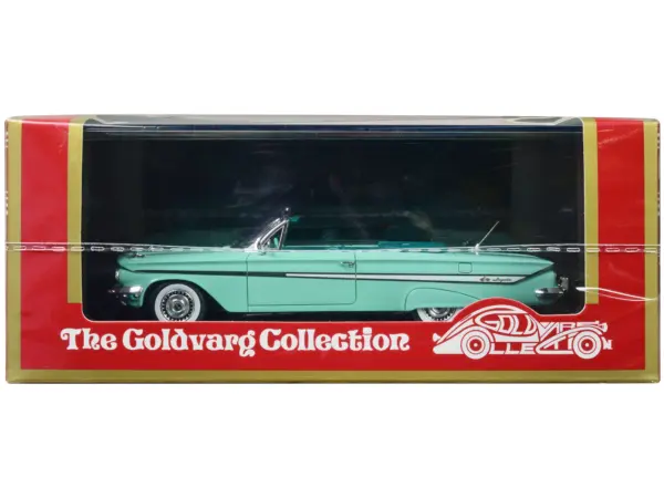 1961 Chevrolet Impala Convertible Light Green with Green Interior Limited Edition to 240 pieces Worldwide 1/43 Model Car by Goldvarg Collection #1