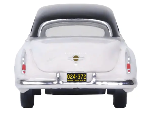 1950 Oldsmobile Rocket 88 Coupe Marol Gray with Black Top 1/87 (HO) Scale Diecast Model Car by Oxford Diecast #4