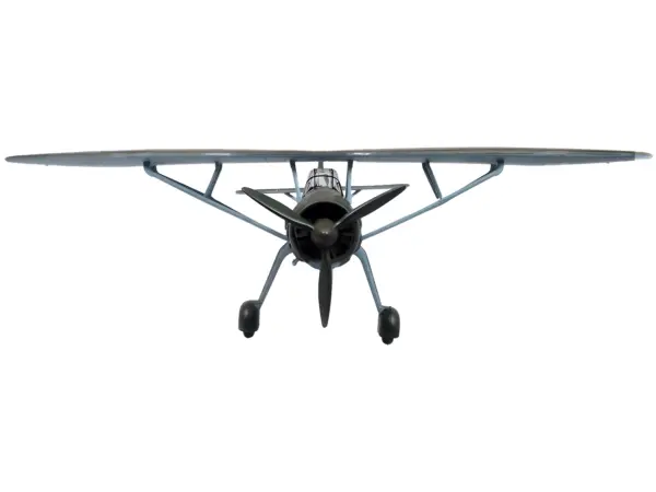 Henschel Hs 126 A-1 Reconnaissance Aircraft "Hannes Gaub Gerd Scroder 1.(H)/14 Invasion of Poland" (1939) German Luftwaffe "Oxford Aviation" Series 1/72 Diecast Model Airplane by Oxford Diecast #4