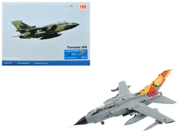 Panavia Tornado IDS Aircraft "FlgAusZLw Holloman AFB" (2014) German Luftwaffe "Air Power Series" 1/72 Diecast Model by Hobby Master #1