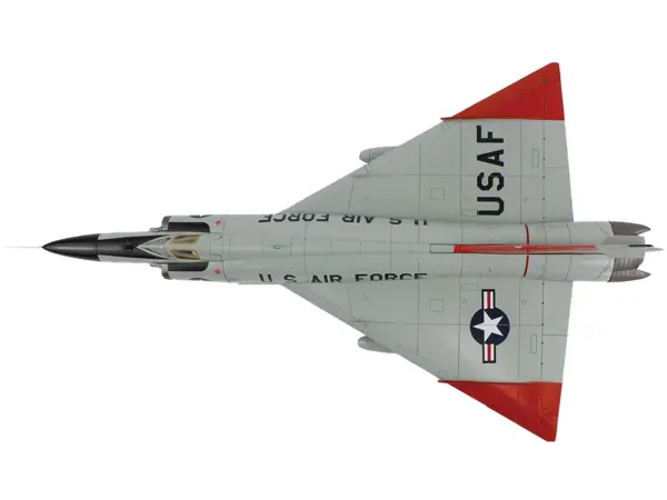 Convair F-102A Delta Dagger Interceptor Aircraft "179th Fighter Interceptor Squadron Minnesota Air National Guard" (1966) United States Air Force "Air Power Series" 1/72 Diecast Model by Hobby Master #3